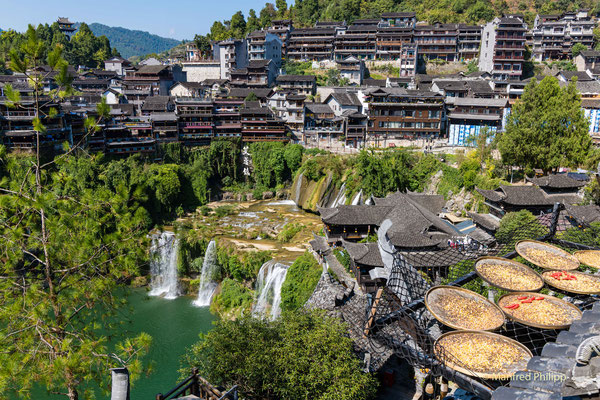 Aussicht auf Furong Zhen