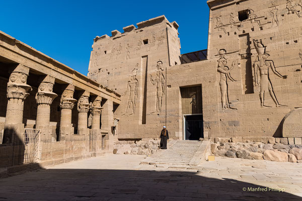 Tempel auf der Insel Philae bei Assuan
