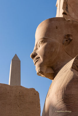 Im Tempel von Karnak, Luxor