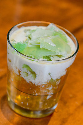 Lé Corcoran with La Muse Verte Absinthe Traditionnelle