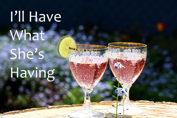 I'll Have What She's Having with Jahiot Creme de Cassis