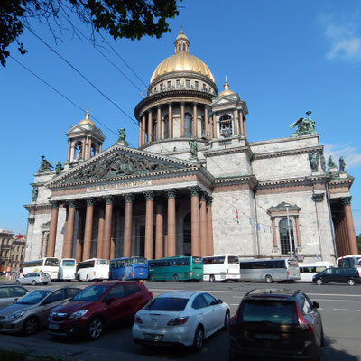 Die Isakskathedrale in Sankt Petersburg