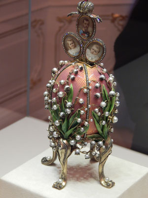 Faberge-Ei im Museum Sankt Petersburg