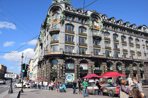 Das Singerhaus in Sankt Petersburg