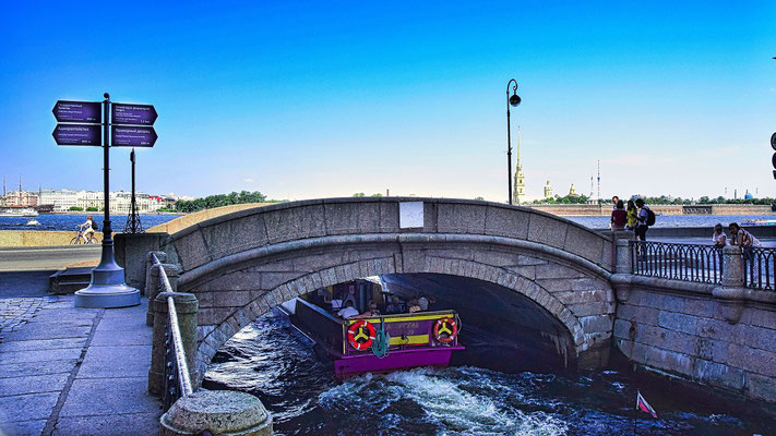 Brücke an der Eremitage