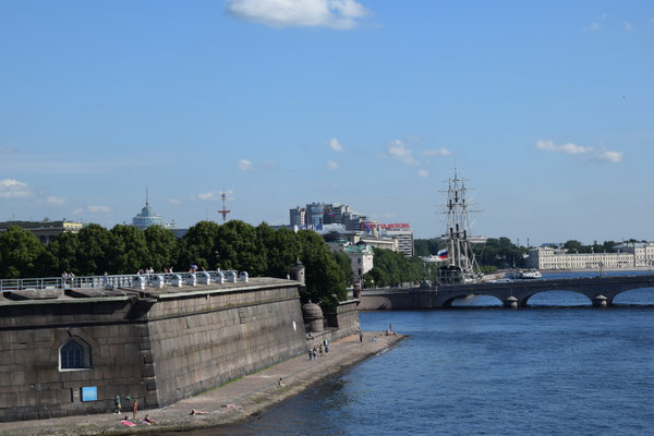 die Festungsanlage der Peter Paul Festung