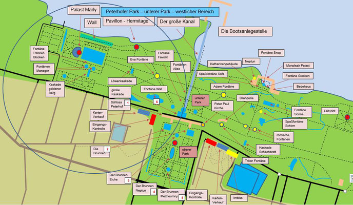 unterer Park westlicher Teil Schema