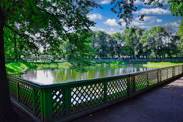 Teich im Sommergarten