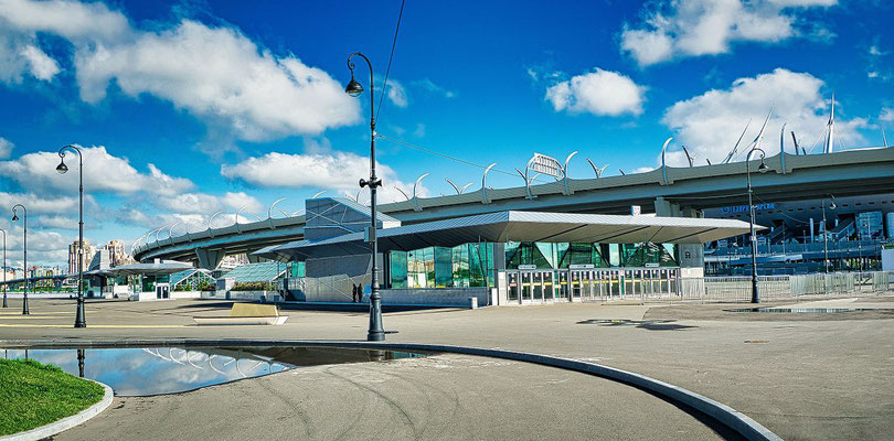 Metrostation Zenit Stadion