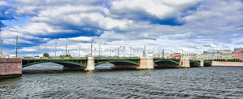 Austausch Brücke in St Petersburg