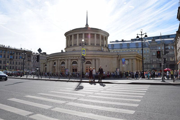 Metrostation Moskauer Bahnhof