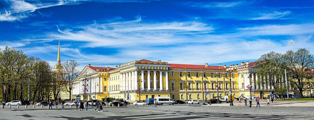 Admiralität die Sehenswürdigkeiten in St Petersburg