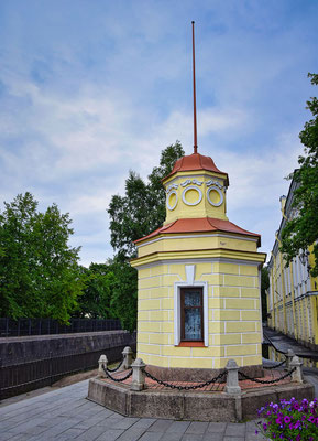 Pegel in Kronstadt