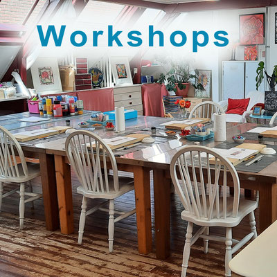 Teken- en schilderworkshops Schilderworkshops Het Gooi Hilversum Schilderen workshop workshops Adams