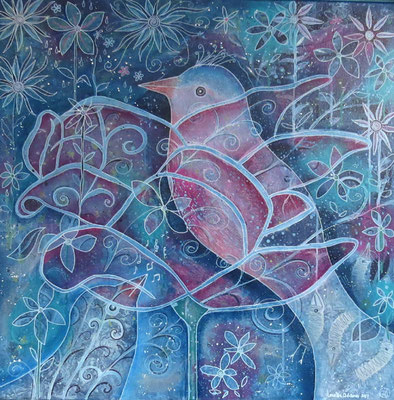 Bird in bloom (privé bezit)