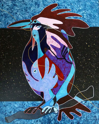 Vier vogels (te koop)