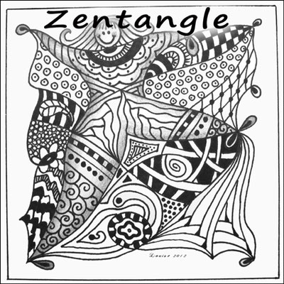 Zentangle - € 42,50 p.p. Ontspannend tekenen met zentangle. Het lijkt druk, maar je komt er juist tot rust van.