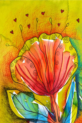 Creatieve tekenlessen Het Gooi Hilversum tekenles workshops kleurrijke tekenlessen Louise Adams