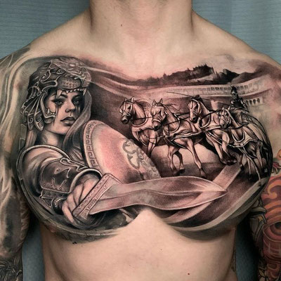 tatuaje gladiadora realosta