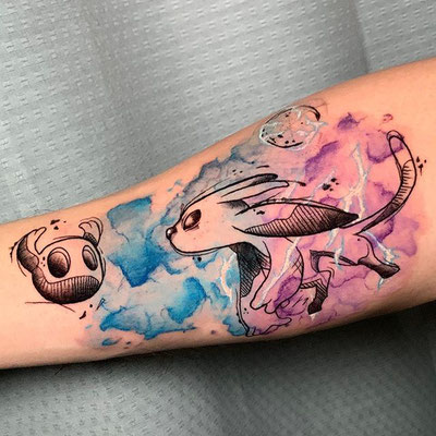 tatuaje watercolor