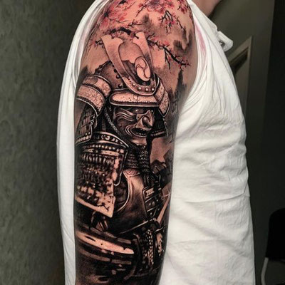 tatuaje samurai
