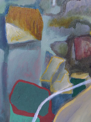 Olio su tela,particolare, cm 50 x 70