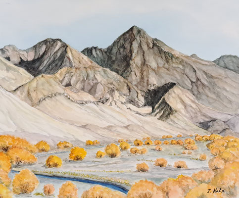 C21　加藤 俊和　ニュージーランド(1)　水彩　F8