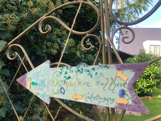 Geheimgang zum Reich der Feen im Garten von Haus Lorwin