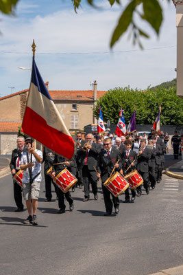 14 juillet 2025 à Jumeaux (cliché amicale des pompiers).