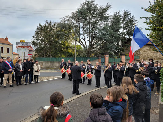 11 novembre 2024 à Brassac-les-Mines (cliché mairie)