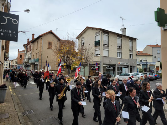 11 novembre 2024 à Brassac-les-Mines (cliché mairie)