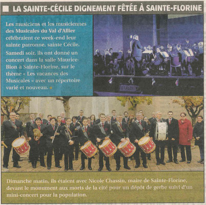 Article La Montagne, novembre 2019