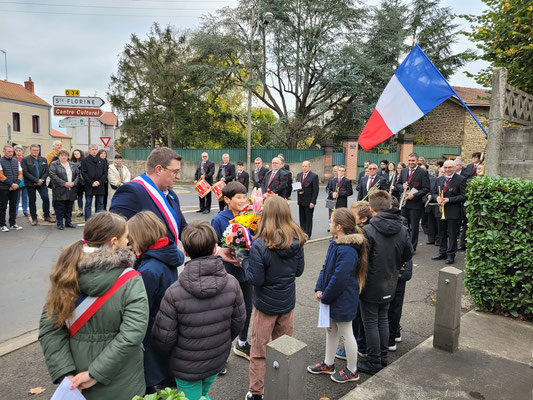 11 novembre 2024 à Brassac-les-Mines (cliché mairie)