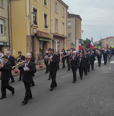 8 mai 2025 à Sainte-Florine. Cliché Mairie de Sainte-Florine.