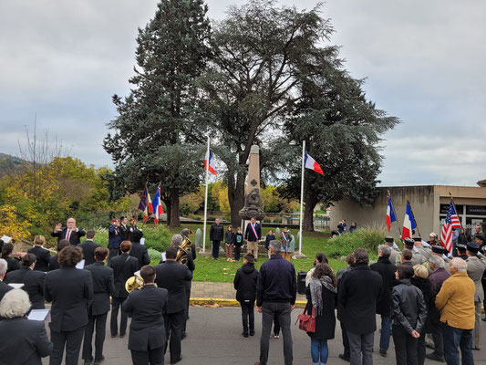 11 novembre 2024 à Brassac-les-Mines (cliché mairie)