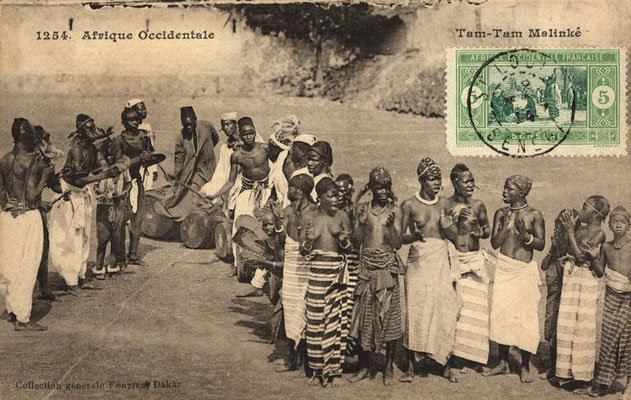 Jembe and dundun players