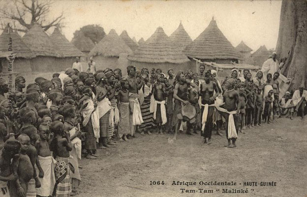 Jembe player in northrn Guinea