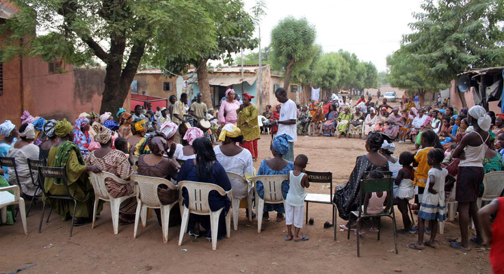 Vernacular wedding celebration, Bamako 2012