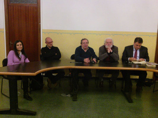 13 Dicembre 2012: dibattito sul lavoro, serata collegata alla Festa del socio