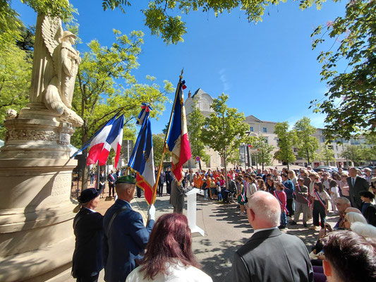 Vue d'ensemble de la cérémonie.
