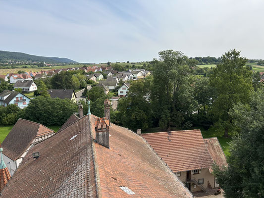 ...vu du sommet de la tour (le terrain était beaucoup plus dégagé en 1870).