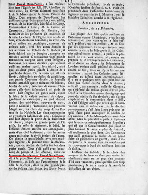 Gazette des Deux-Ponts (25 décembre 1775) : Hommage à Lille du Royal Deux-Ponts à son Duc, page 2
