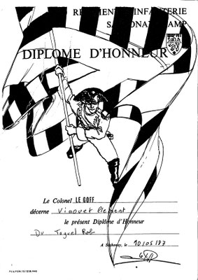 Noter l'orthographe approximatif de "taggle rope" !