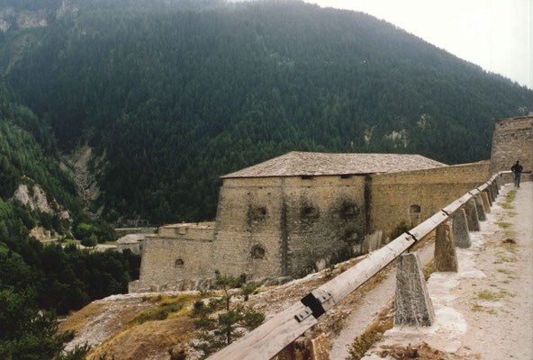 Vue des fortifications.