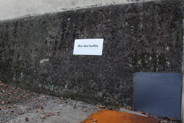 Le mur des fusillés