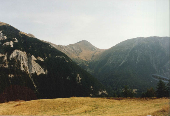 L'alpage en montant au Planay