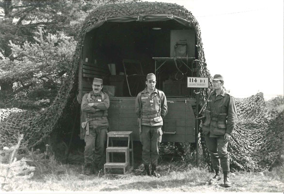 Camion secrétariat de la 114e D.I.