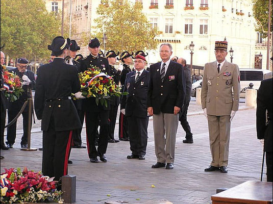 Dépôt de la gerbe de Polytechnique.