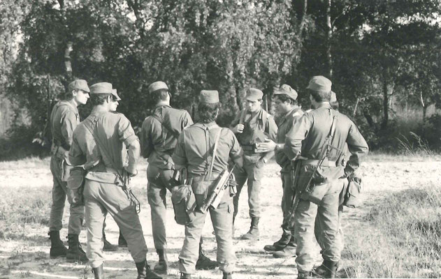 Briefing des "patrouilleurs"