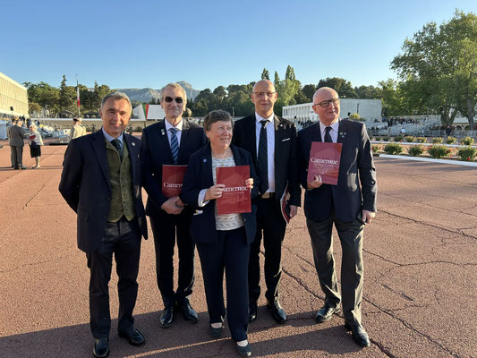 Parmi lesquels cinq membres de l'Amicale